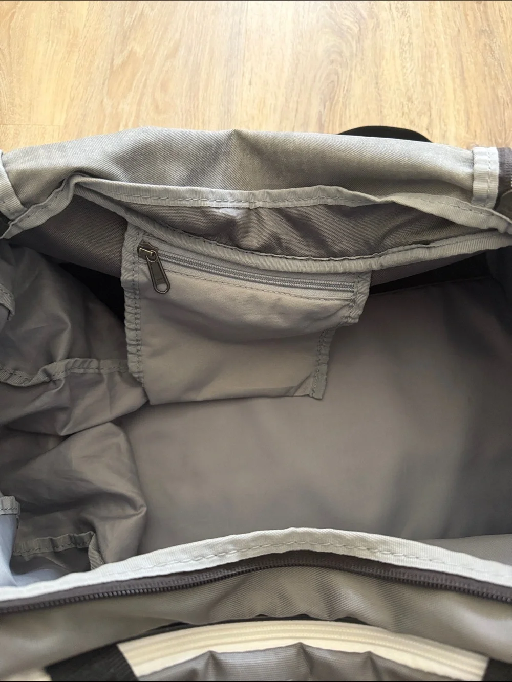Under Armour Gray and Black Storm Duffel Bag